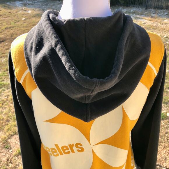 Pittsburgh Steelers Full-Zip Embroidered Hoodie Womens Size S NFL TEAM APPAREL - Picture 11 of 16